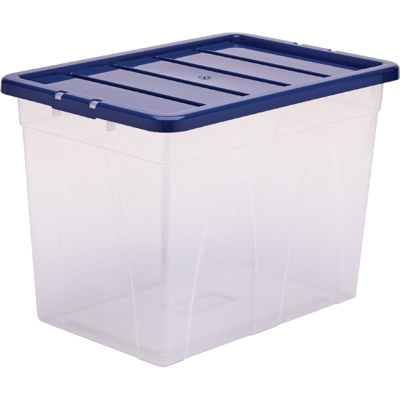 Fellowes boîte de rangement BANKERS BOX, transparent, 64 litres