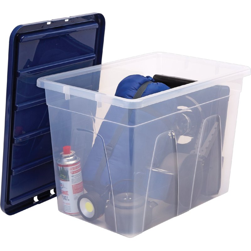 Fellowes boîte de rangement BANKERS BOX, transparent, 64 litres