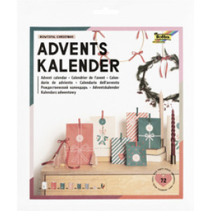 folia adventskalender BOWTIFUL CHRISTMAS, 72-delig