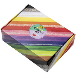 folia chenilledraad mix jumbobox, 300 mm, gesorteerde kleuren, 700 stuks