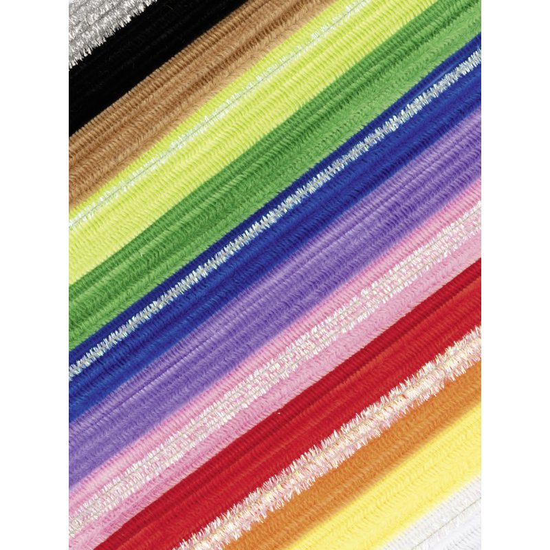 folia chenilledraad mix jumbobox, 300 mm, gesorteerde kleuren, 700 stuks