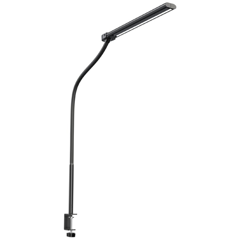 cep LED desk lamp ALBATROSS, clamp base, black, 1100 lumens