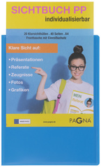PAGNA presentatiemap School A4, oranje, 20 hoezen