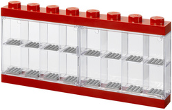 LEGO minifiguren vitrinekast Display Case 16, zwart, 16 figuren, stapelbaar