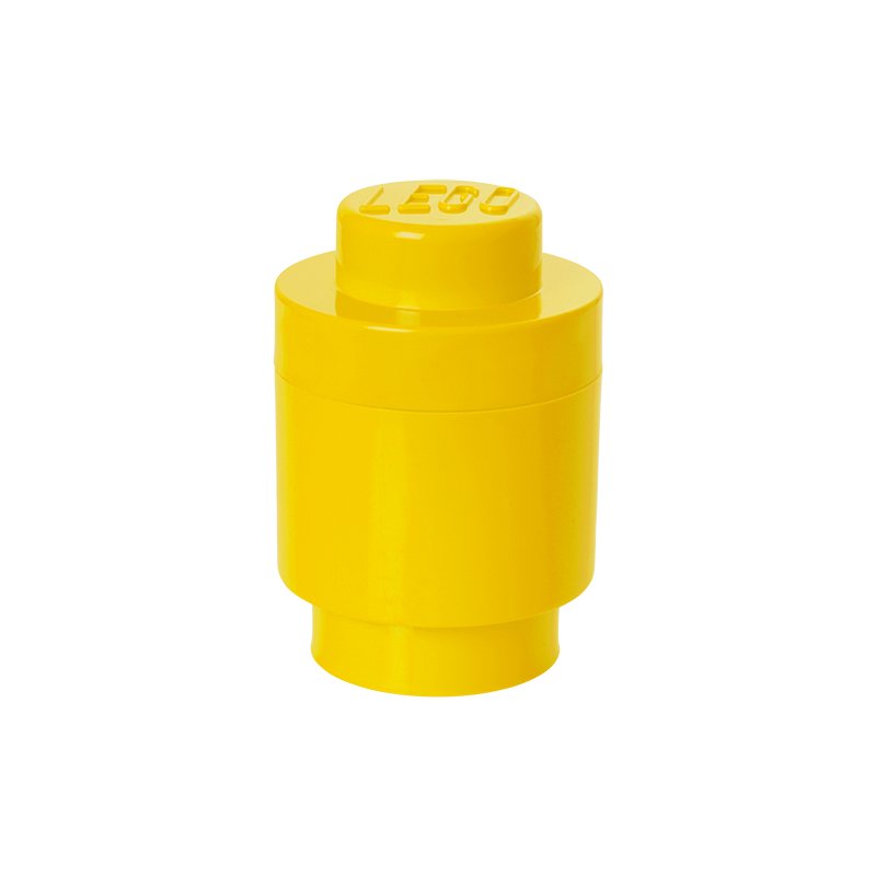 LEGO bloc de rangement rond 1, rouge, 950 ml