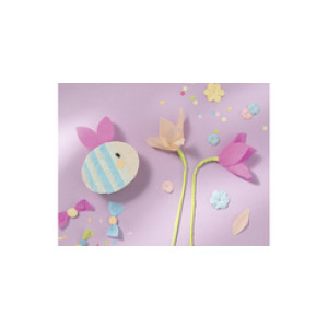 folia crêpepapier op rol, 500 mm × 2,5 m, roze