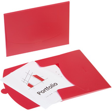 PAGNA documentenmap Wallet A4, transparant, PP, 100 vel