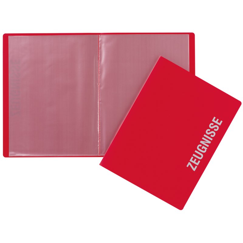 PAGNA chemise de rapport A4, rouge, 10 pochettes