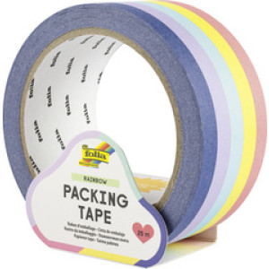 folia verpakkingstape RAINBOW, regenboogmotief, 48 mm × 25 m