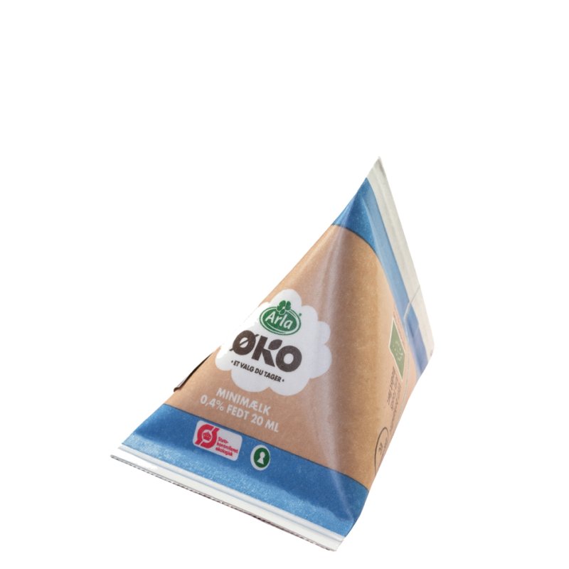 HELLMA Arla BIO melkportie 0,4% vet, 100 stuks à 20 ml, displaydoos