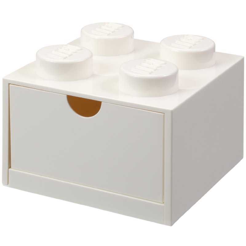 LEGO tiroir de bureau DESK DRAWER 4, 1 tiroir, bleu, 158×158×113 mm