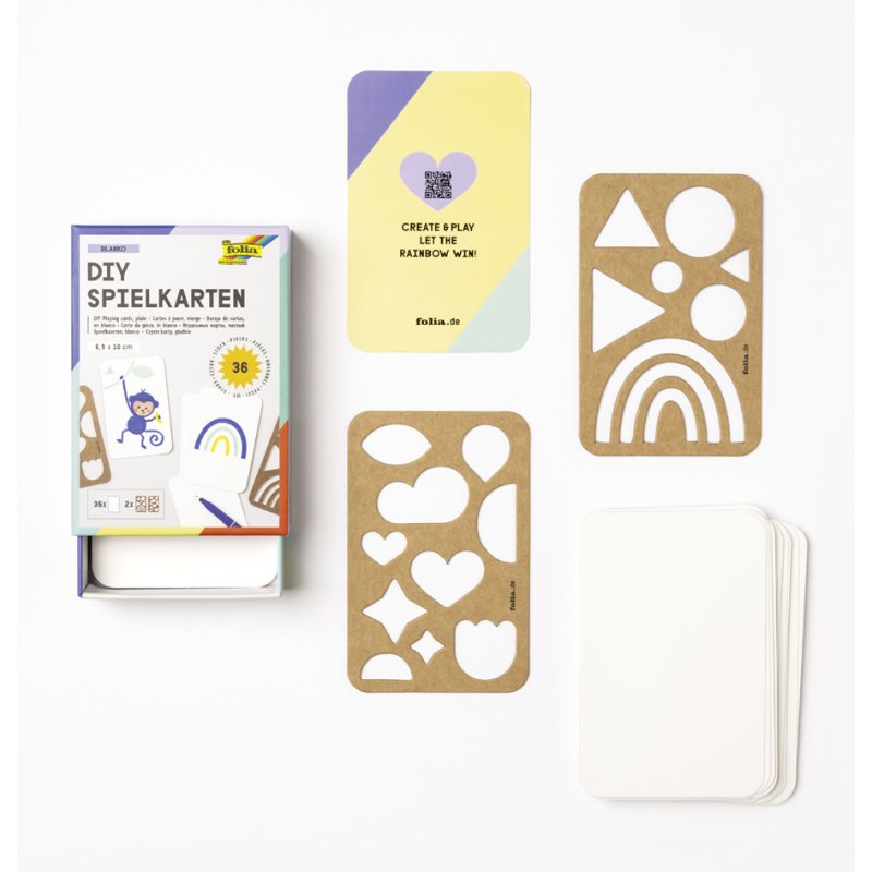 folia blanco speelkaarten, 65×100 mm, wit, 36 stuks