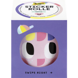 folia FACE IT stickerrol, 816 stickers, 4 meter