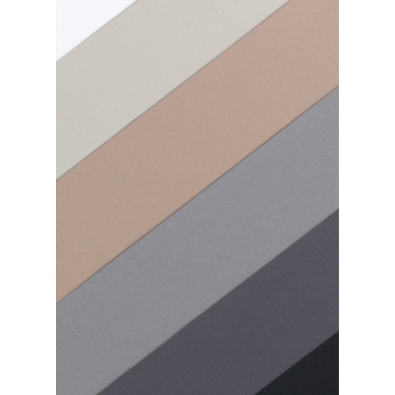 folia gekleurd karton Shades of Grey, 500×700 mm, 130 g/m², 100 vel