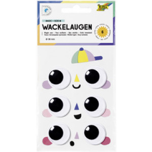 folia wiebelogen BASIC, zelfklevend, 50 mm, 2 stuks