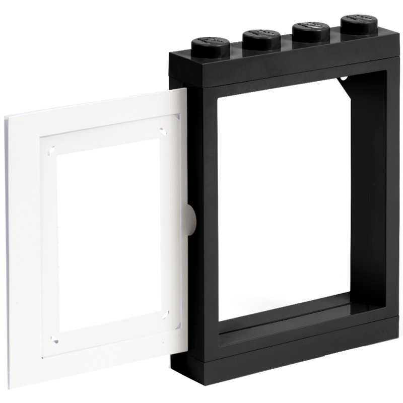 LEGO cadre photo PICTURE FRAME, 191×268 mm, rouge, empilable