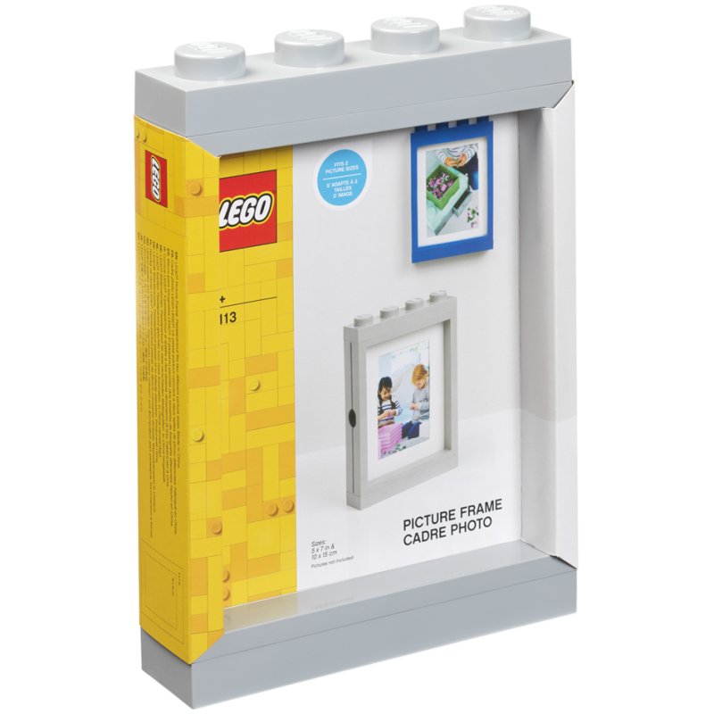 LEGO cadre photo PICTURE FRAME, 191×268 mm, rouge, empilable