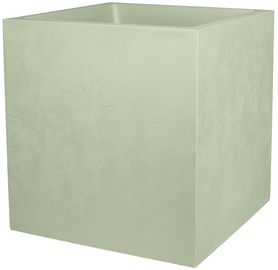 Poétic plantenbak BAS, kunststof beton-optiek, 31 liter, 39,5×39,5×43,5 cm