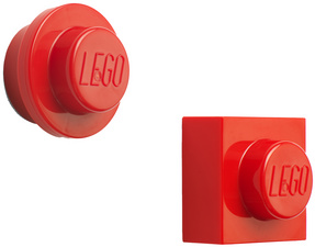 LEGO magneetset, 2-delig, blauw, 47 mm