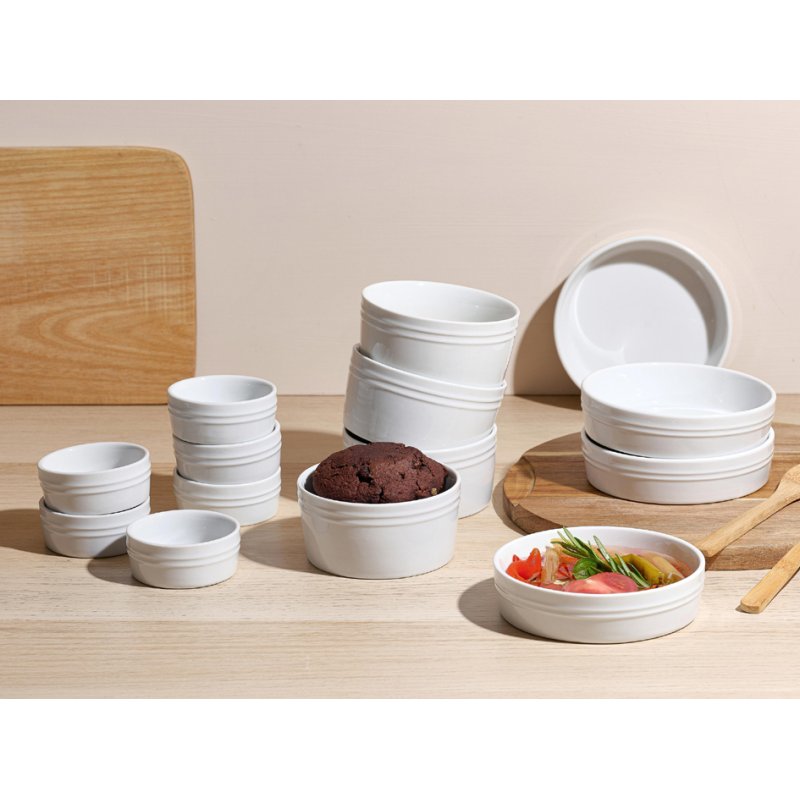 Ritzenhoff & Breker BIANCO ensemble de bols, porcelaine, blanc, 220 ml