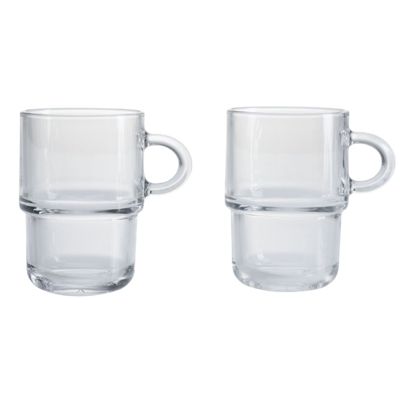 Ritzenhoff & Breker mok AMERICANO, helder glas, 2 stuks