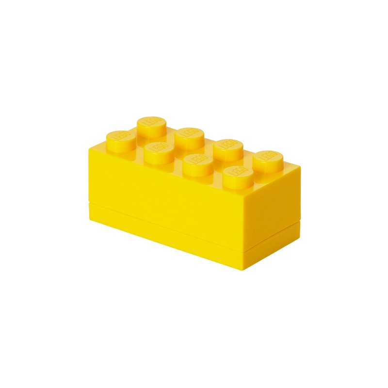LEGO Boîte à Collation Mini Box 8, bleu, 110 ml, empilable