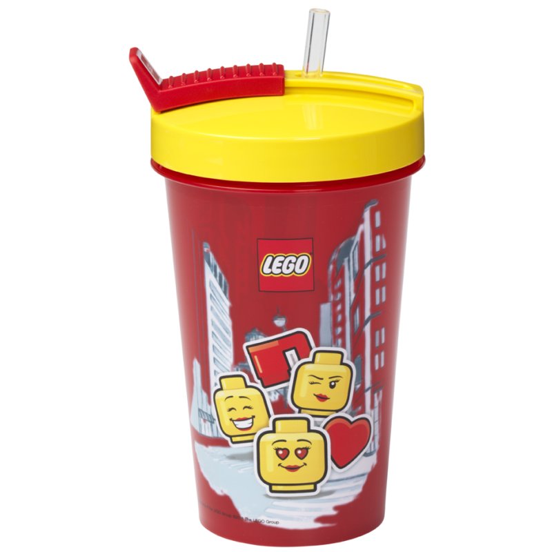 LEGO NINJAGO gobelet avec paille, 0,5 litre