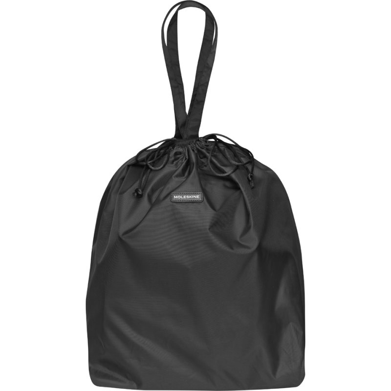 MOLESKINE The Legendary Notebook Backpack, Size M, Black, 100% Recycled Material