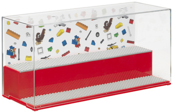 LEGO speel- en displaybox ICONIC, blauw, 398×149×192 mm