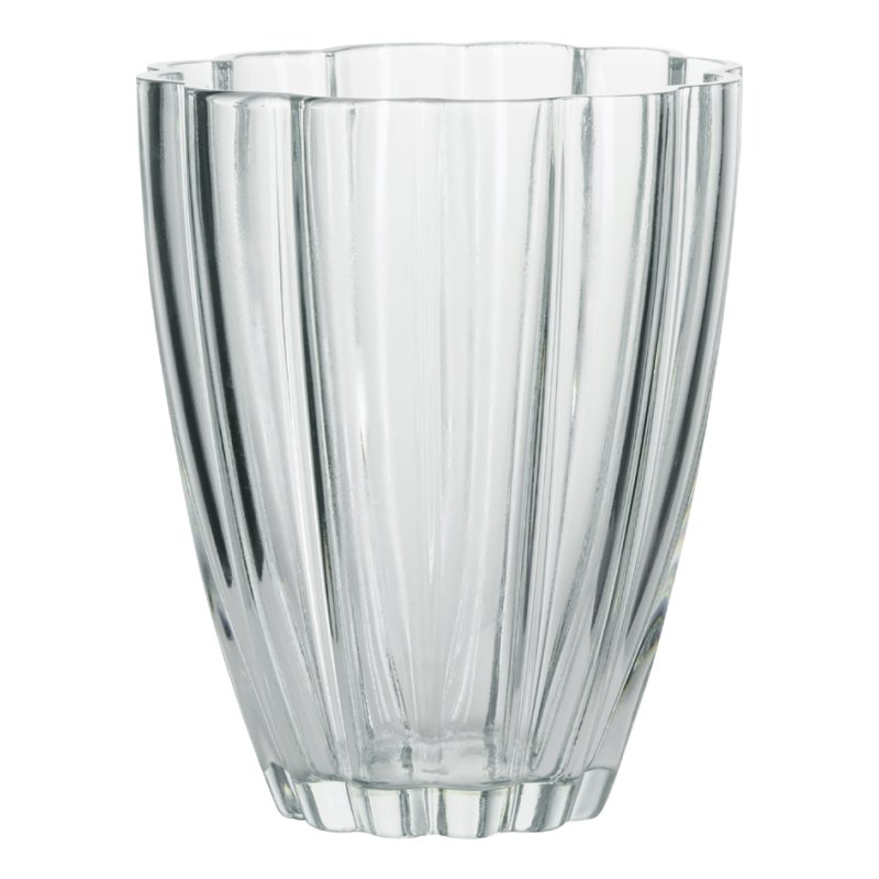 Ritzenhoff & Breker flower vase FLORA, transparent, glass, 145×175 mm