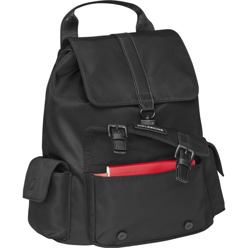 Moleskine The Legendary Backpack with Notebook, Size S, Black