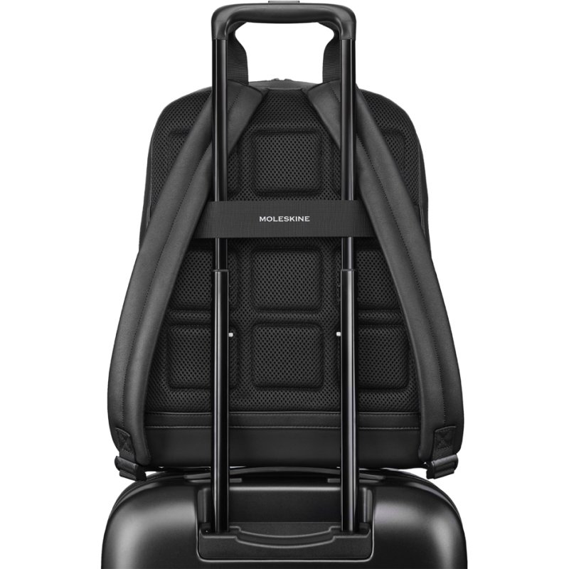 Moleskine Classic 2.0 Pro sac à dos notebook, noir, 17,3 pouces, doublé