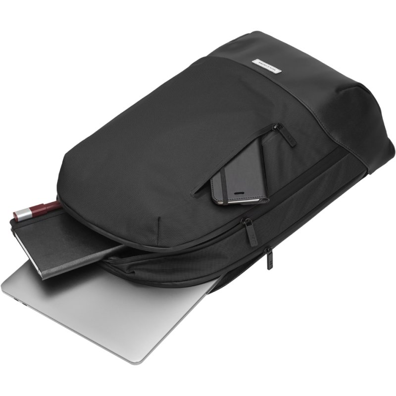 MOLESKINE Metro Backpack with Notebook, Black, 31×13×47 cm