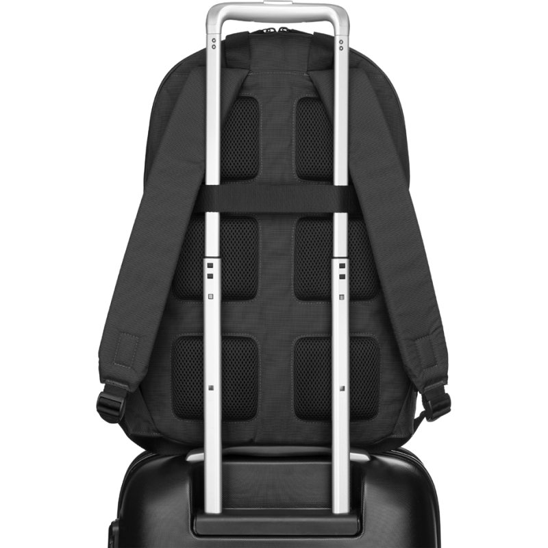 MOLESKINE Metro Backpack with Notebook, Black, 31×13×47 cm
