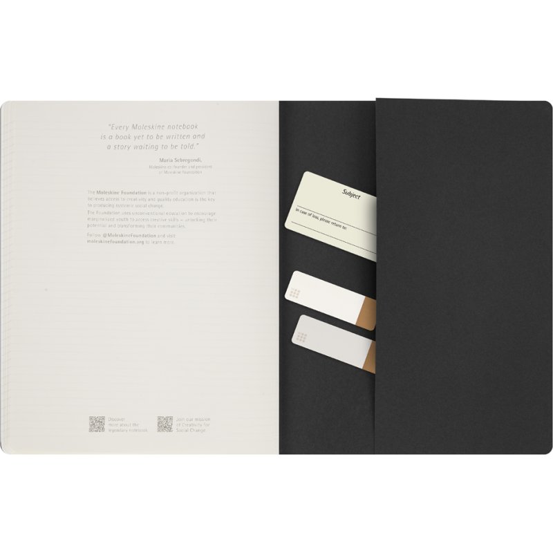 MOLESKINE Student Cahier notebook, red, XXL