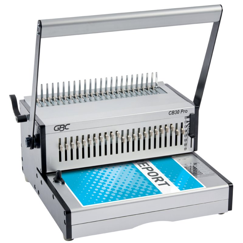 GBC machine de reliure CombBind CB30Pro, boîtier métallique, format A4, capacité de perforation 30 feuilles