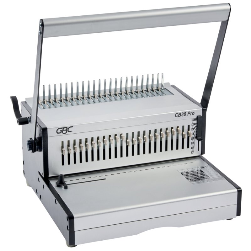 GBC machine de reliure CombBind CB30Pro, boîtier métallique, format A4, capacité de perforation 30 feuilles