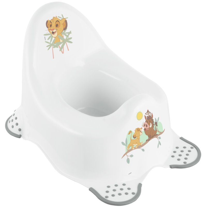 keeeper pot bébé Adam Roi Lion, blanc avec motif, 38×27×23,5 cm