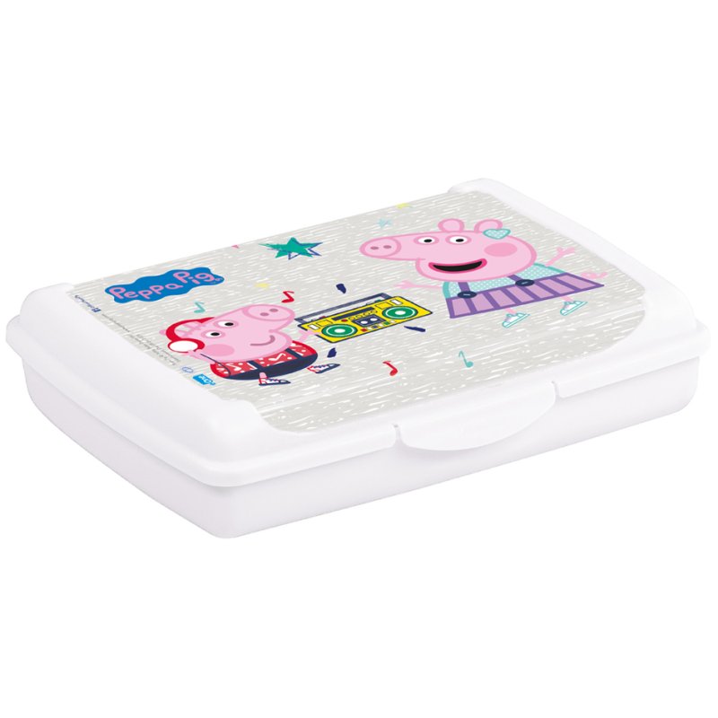 keeeper boîte à lunch olek midi, Peppa Pig, blanc, 170×130×70 mm