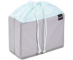 keeeper isolatietas 'nea', maat L, grijs/aquamarijn, 13 liter