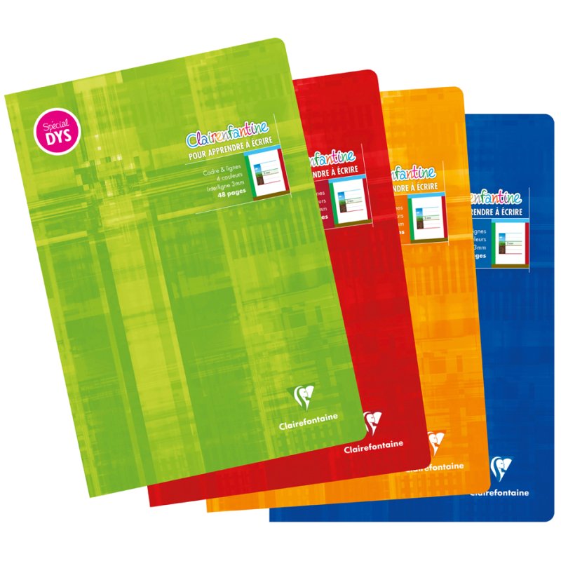 Clairefontaine DYS cahier, reliure agrafée, 170×220 mm, 48 pages