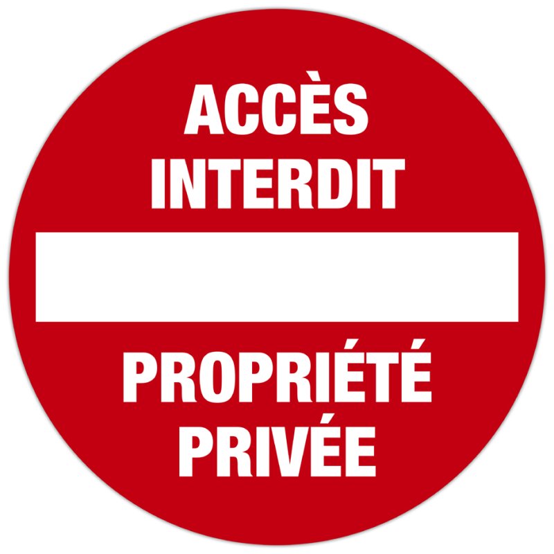 EXACOMPTA tableau privé, polypropylène 0,7 mm, diamètre 300 mm