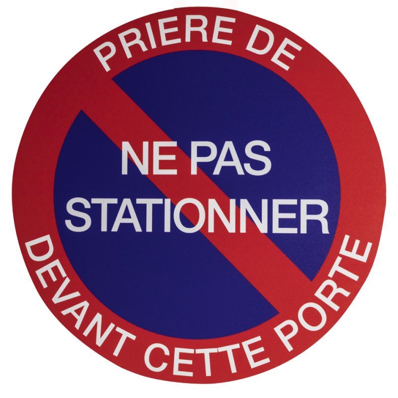 EXACOMPTA tableau privé, polypropylène 0,7 mm, diamètre 300 mm