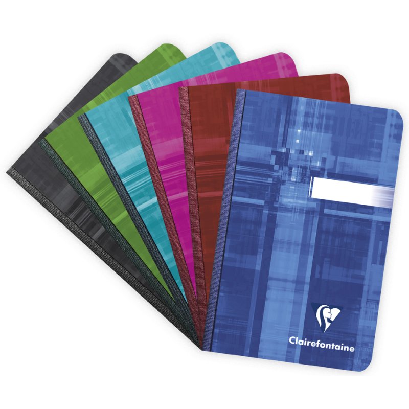 Clairefontaine carnet de notes, plaisir, 90×140 mm, quadrillé, 96 feuilles