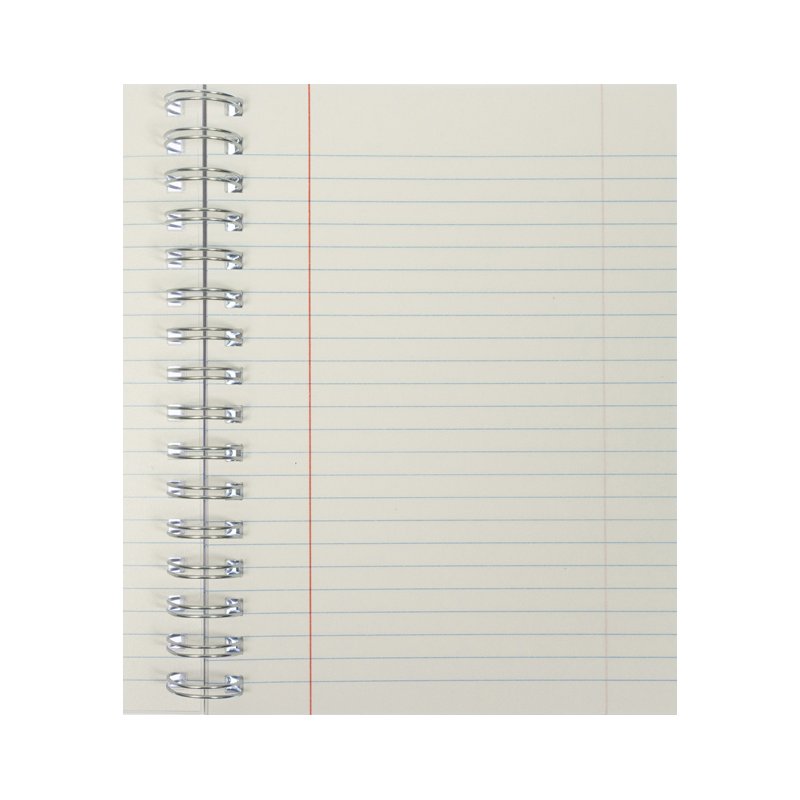 Kangaro spiraalschrift 4-in-1, A5, gelinieerd, rood