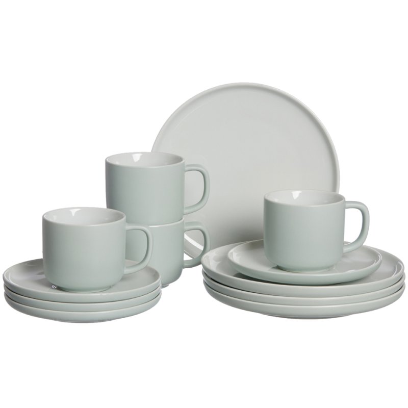 Ritzenhoff & Breker coffee set JASPER, mint green, 12-piece