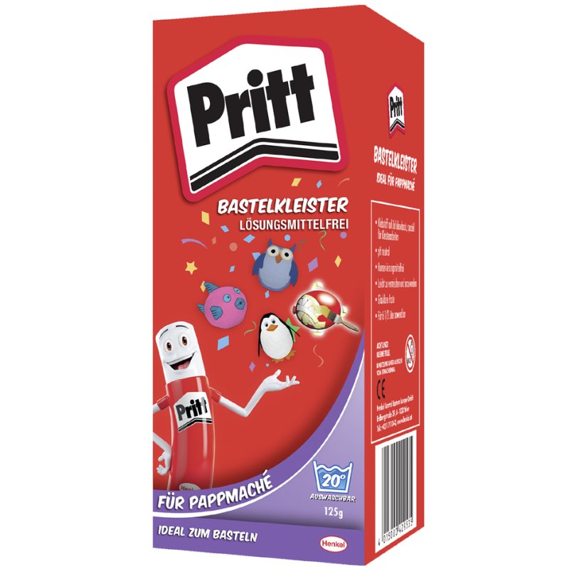 Pritt knutsellijm papier-maché, poedervorm, 125 g