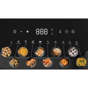 Little balance heteluchtfriteuse Crousty Light XL, zwart, 7 L, 1600 watt