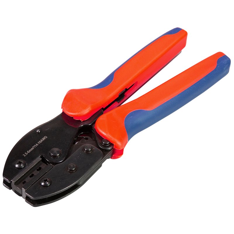 LogiLink pince sertir pour connecteurs PV, 2,5-6,0 mm², cliquet débrayable