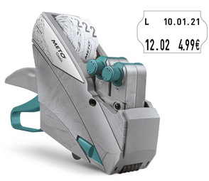 METO prijstang Classic L 2332, 2-regelig, 23-cijferig